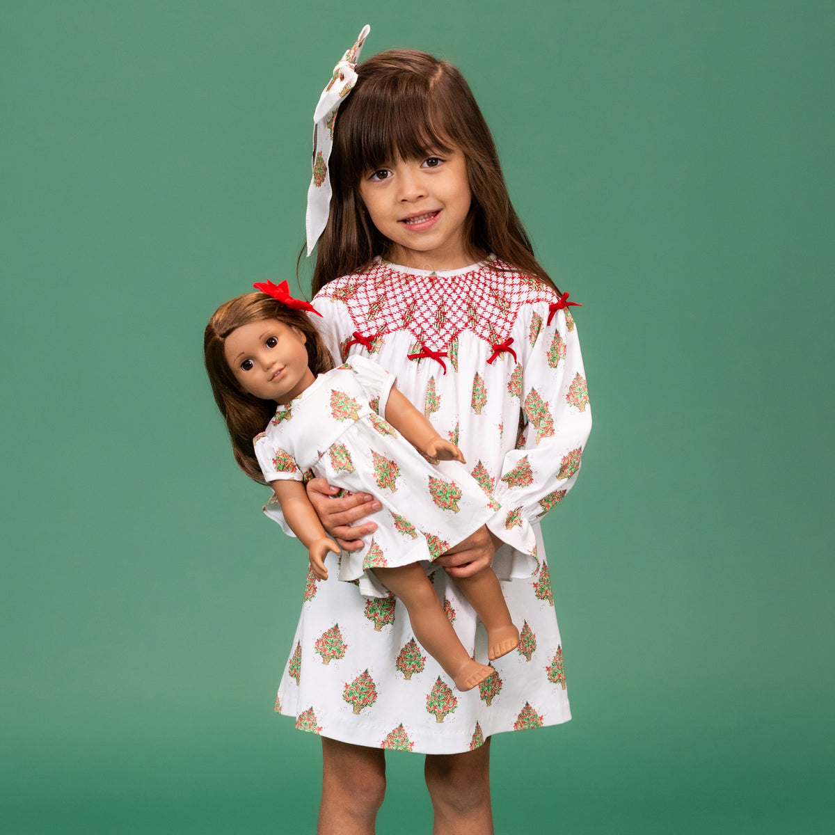 dondolo christmas dress Christmas Tree Doll Dress