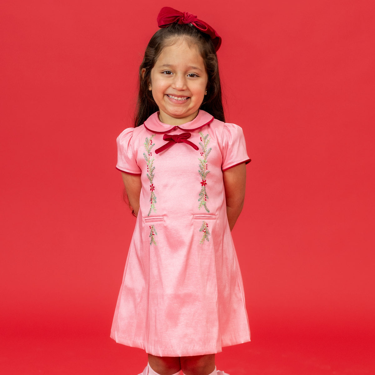 dondolo christmas dress Faye Girl Dress