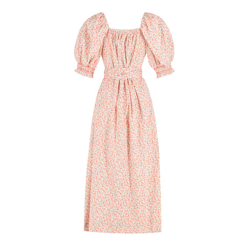Women's Bonjour Dress - Peach Floral