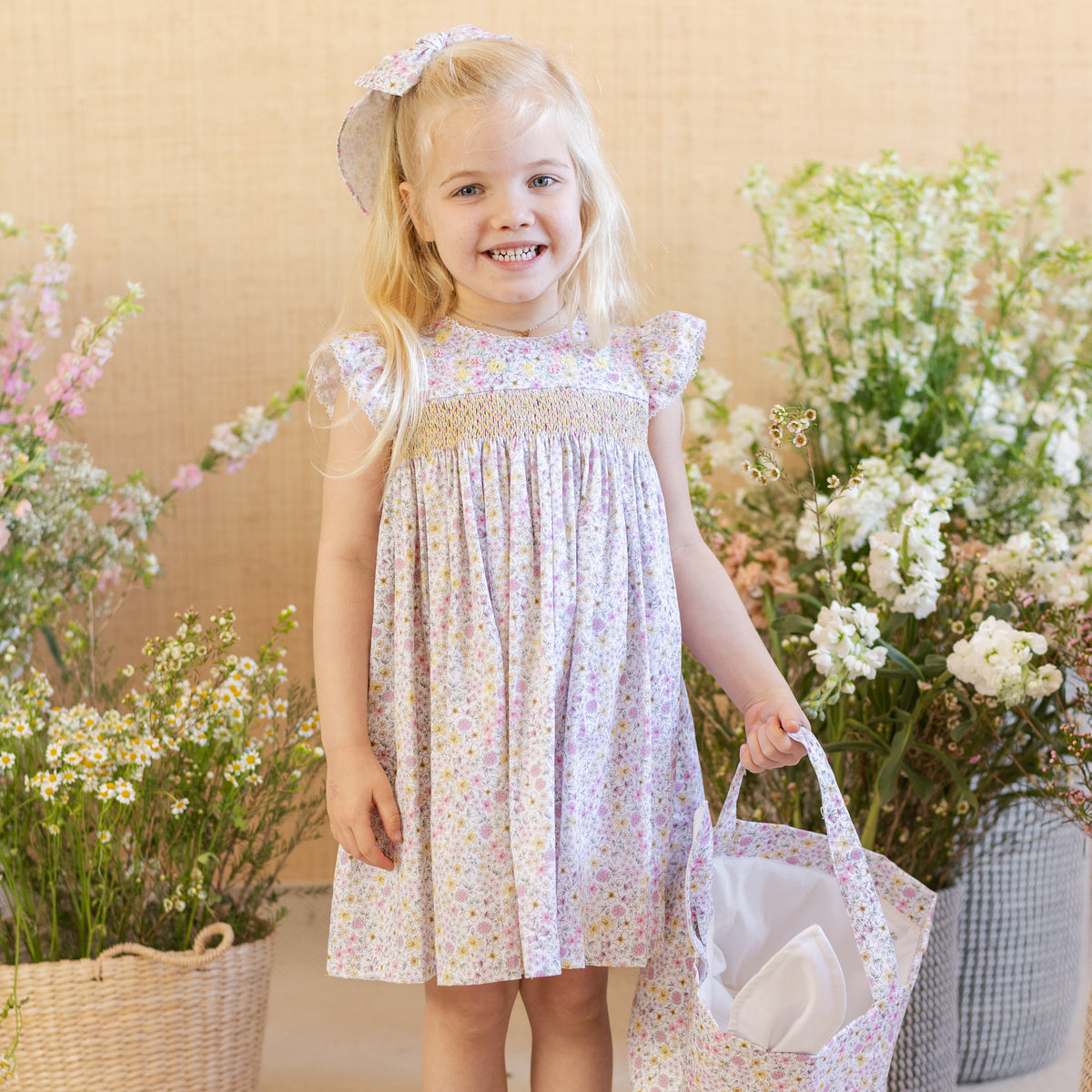 La Boutique by Dondolo Girls Dress - Fall Leaves main image 0