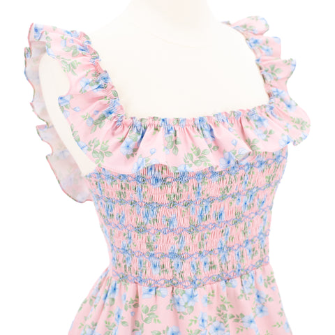 Women's Violet Dress - Delphine Floral