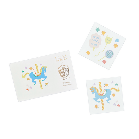 Off to the Fair Temporary Tattoos