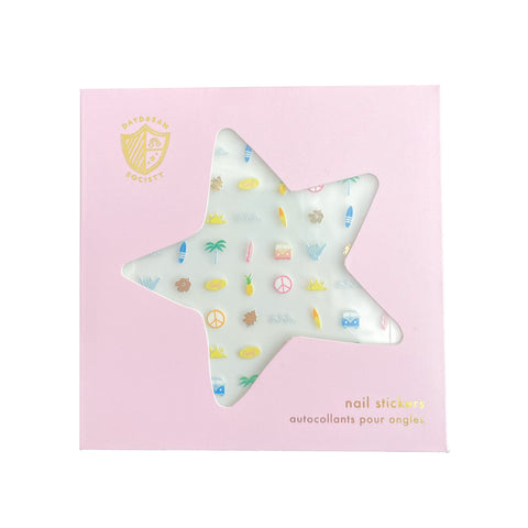 Surf's Up Nail Stickers