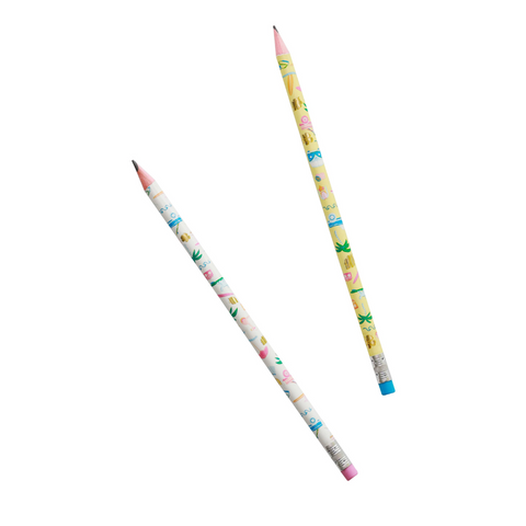 Surf's Up Pencil Set