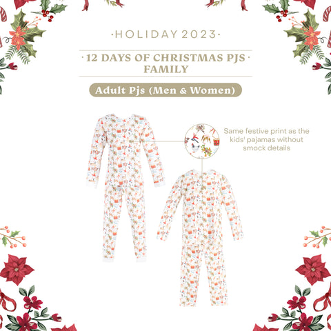 Women's 12 Days of Christmas Two Piece