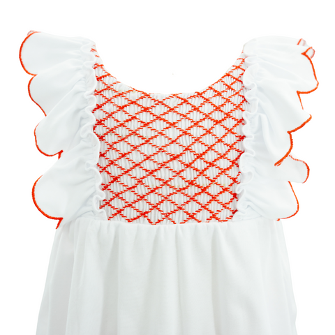 Annie Girl Set - Red Stripes