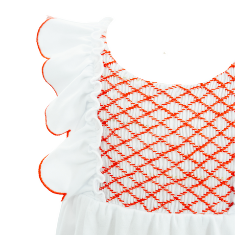Annie Girl Set - Red Stripes