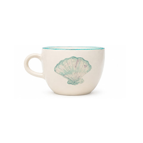 Seaside Teacup and Saucer