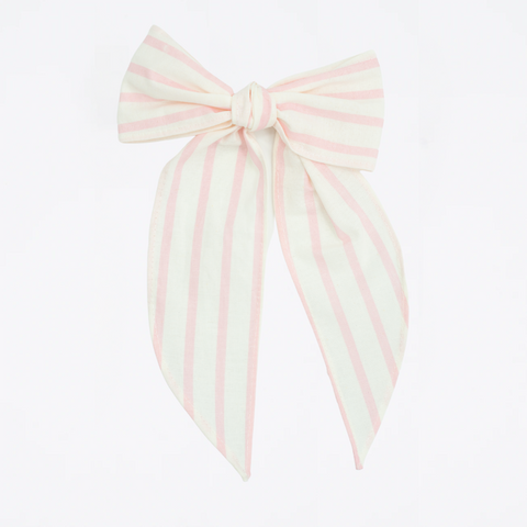 Annie Bow - Pink Stripes