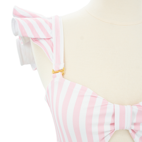 Kate Women’s One Piece - Pink Stripes