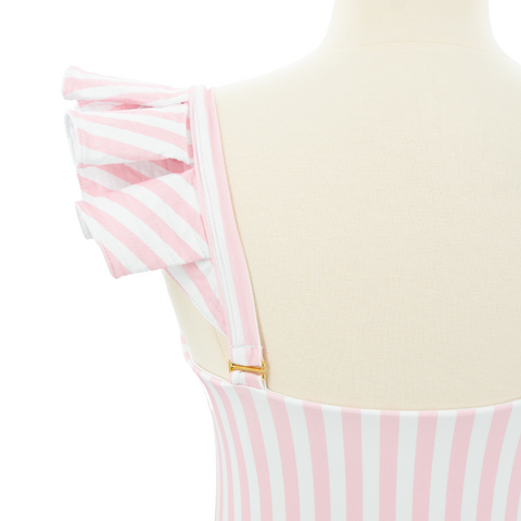 Kate Women’s One Piece - Pink Stripes