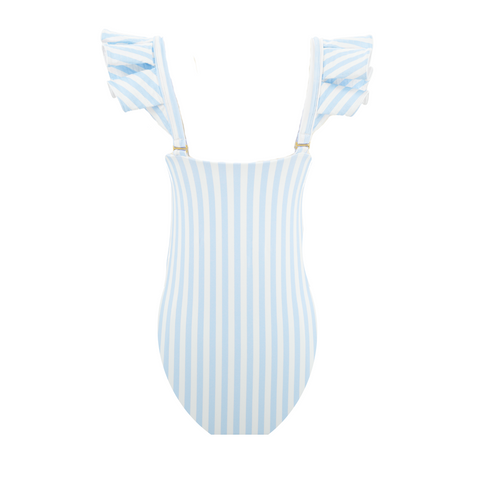 Kate Women’s One Piece - Blue Stripes