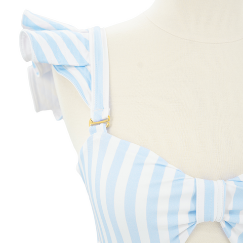 Kate Women’s One Piece - Blue Stripes