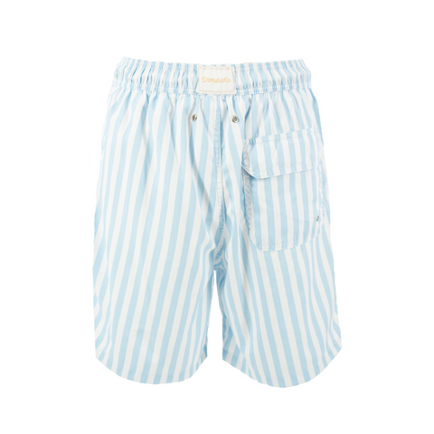 Kyle Boy Swim Trunk - Blue Stripes