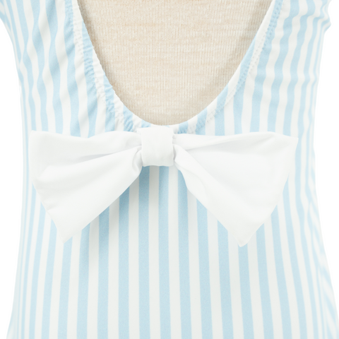 Kate Girl One Piece - Blue Stripes