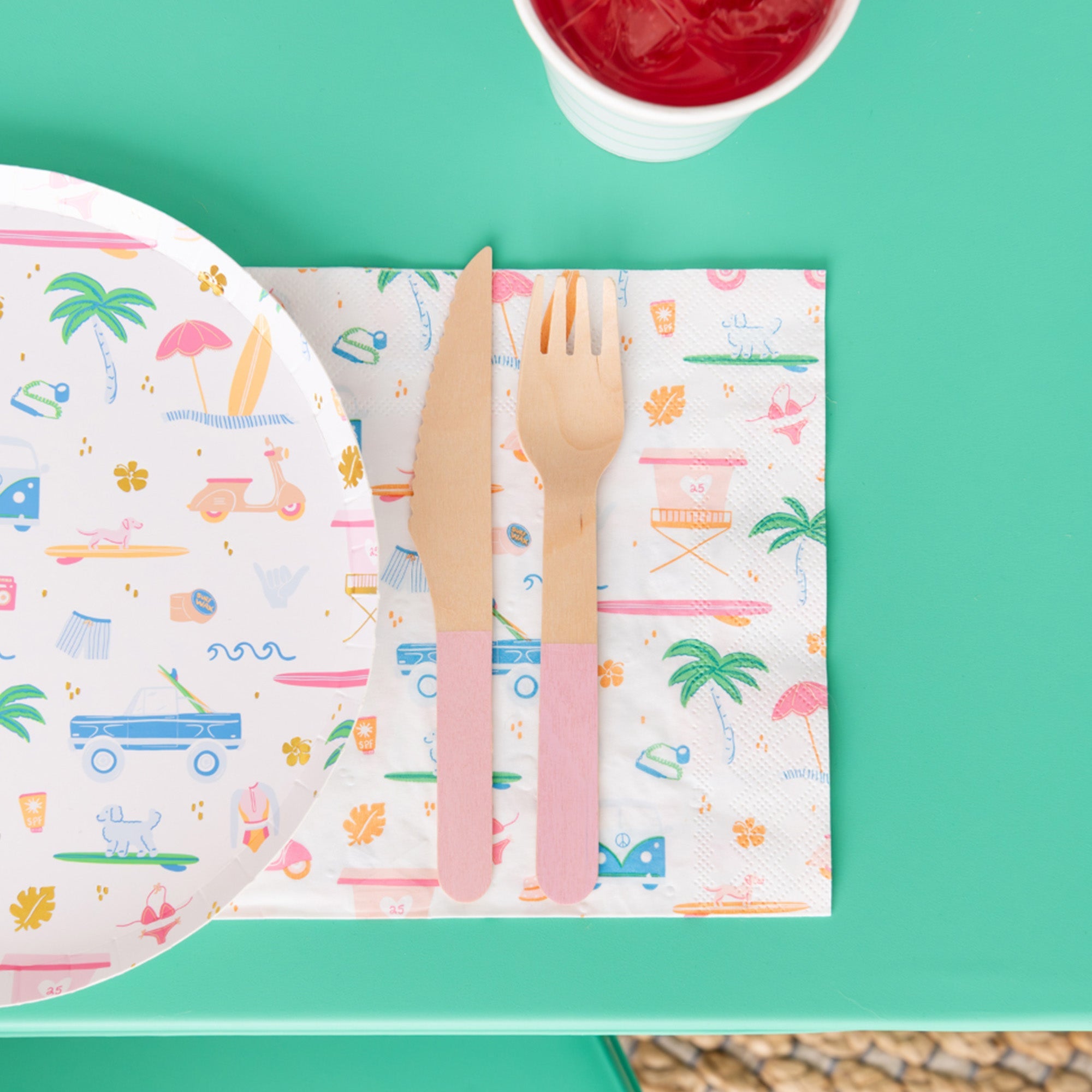Surf's Up Large Napkins - Thumbnail 4