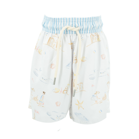 Kyle Boy Swim Trunk - Seaside