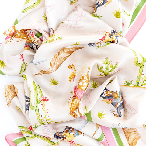 Rodeo Scarf - Pink