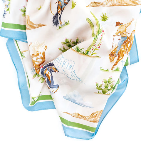 Rodeo Scarf - Blue