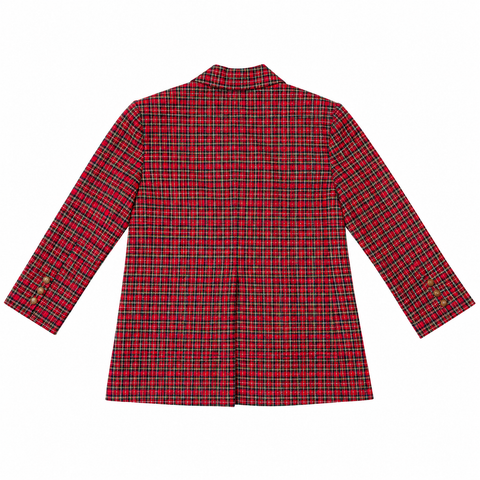 Hayden Boy Blazer - Frosted Tartan