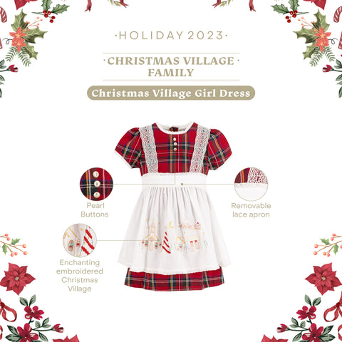 Christmas Village  Girl Dress