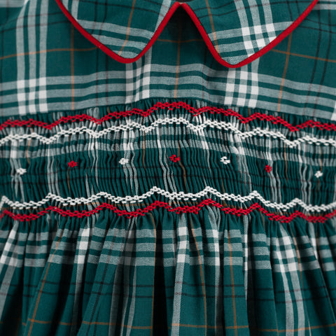 Angelo Boy Bubble - Green Tartan