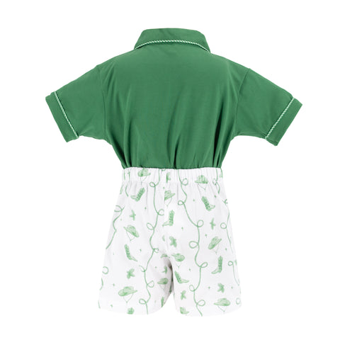 Jackson Boy Polo Set - Holly