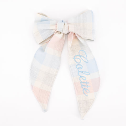 Pastel Noel Bow