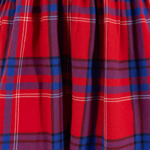 Ariella Girl Dress - Red Plaid