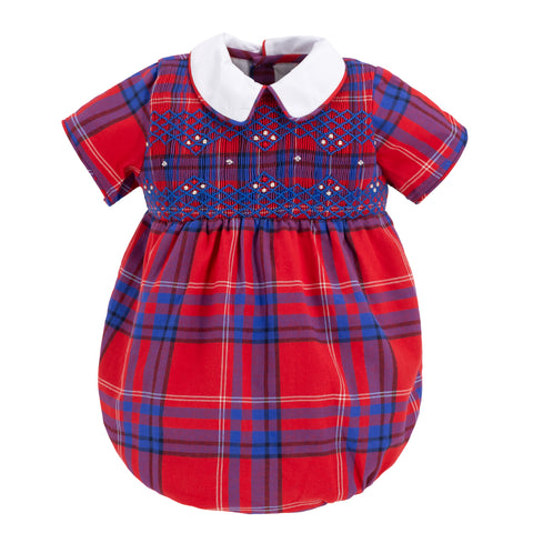Angelo Boy Bubble - Red Plaid