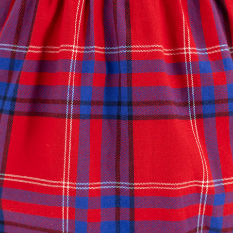 Angelo Boy Bubble - Red Plaid