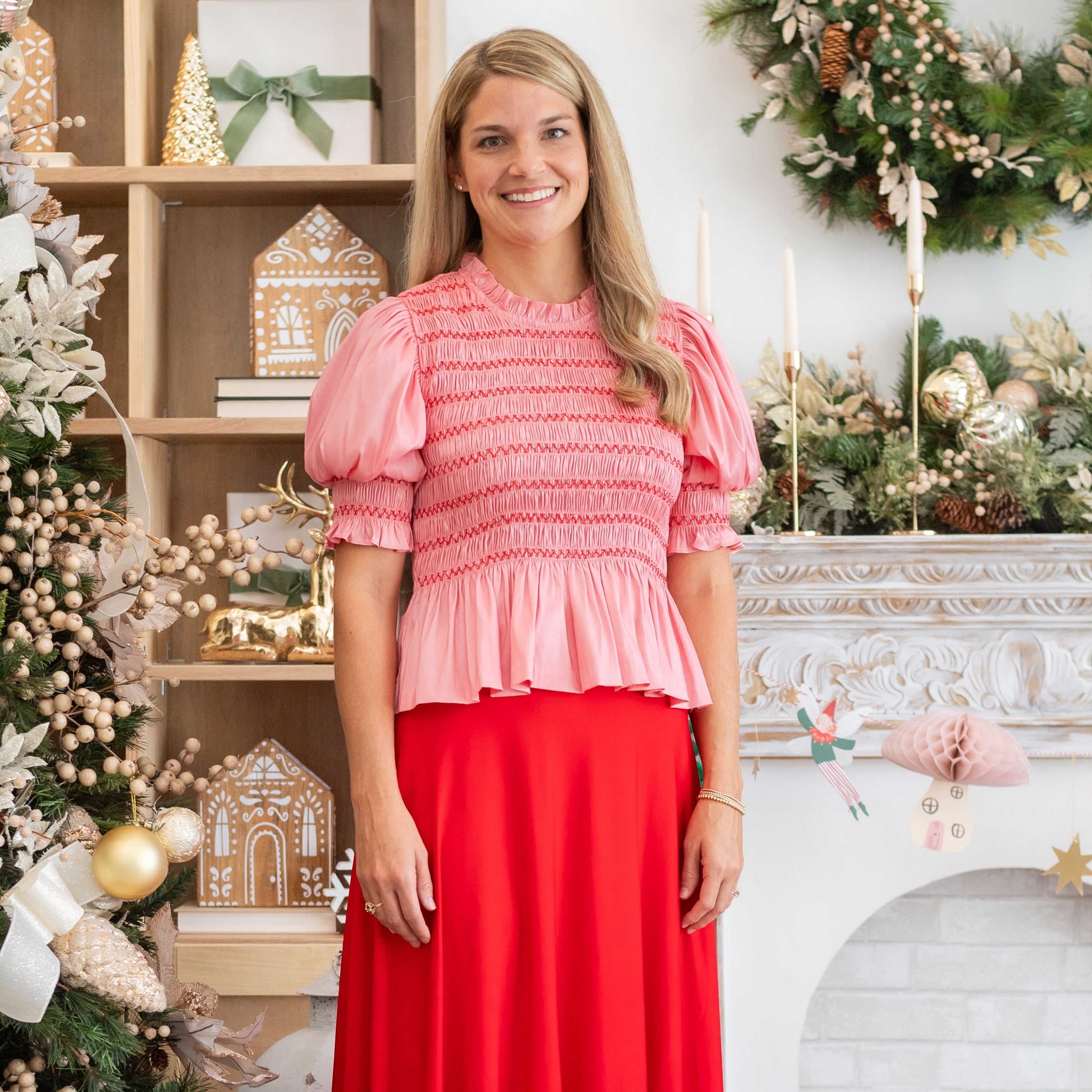 トップス soor ploom Ramona blouse- khadi Soor Ploom Ramona Blouse - Twig & Vine on Old Gold – Casp