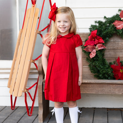 Scarlett Girl Dress - Ruby