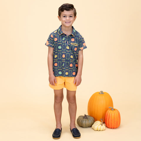 William Boy Polo Set - Botanical Pumpkin