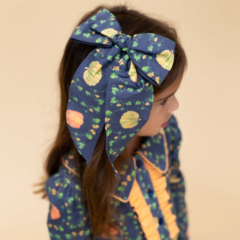 Botanical Pumpkin Bow