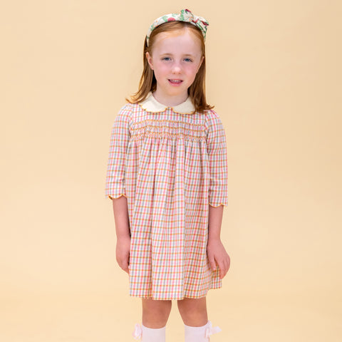 Mabel Girl Dress - Mum Gingham