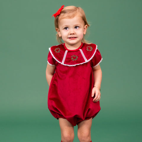 Avery Girl Bubble - Red Velvet