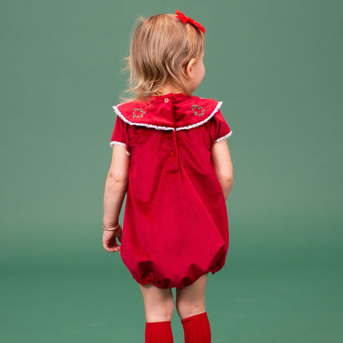 Avery Girl Bubble - Red Velvet