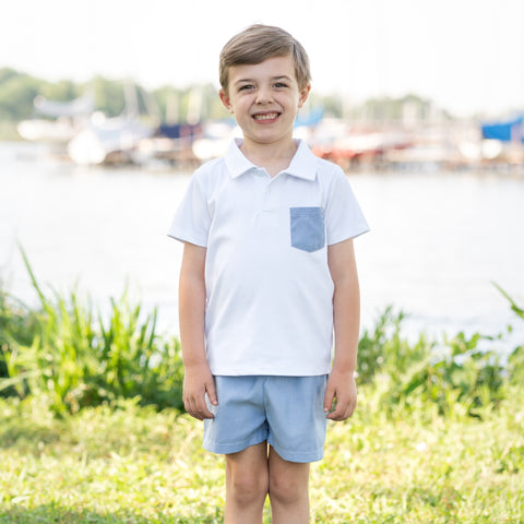 Sailor Boy Polo Set
