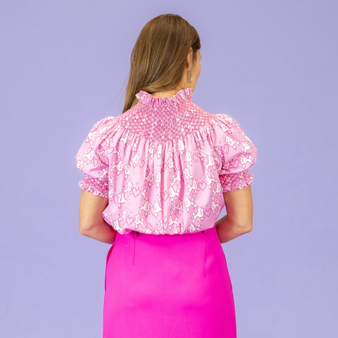 Women’s Alice Shirt - Pink Poodle