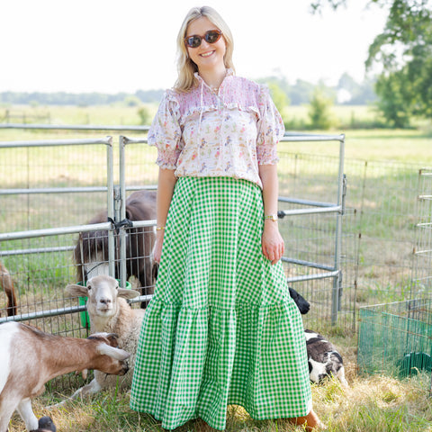 Women’s Lizzie Shirt - Pink Rodeo