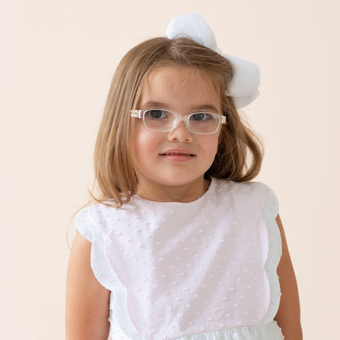 Pipa Girl Dress - White
