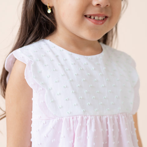 Pipa Girl Dress - Pink