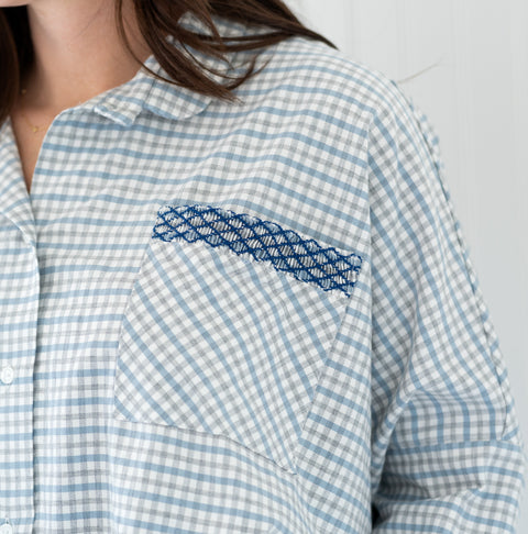 Amber Women’s Shirt - Gingham