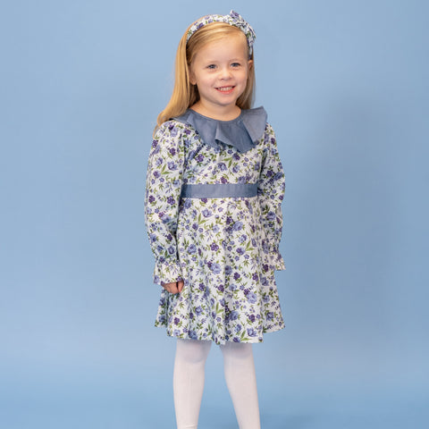 Aurora Long Sleeve Girl Dress