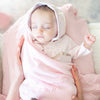 Knit Baby Blanket - Pink