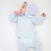 Knit Baby Bonnet - Light Blue