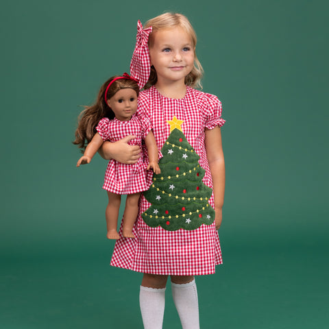 Festive Fir Doll Dress
