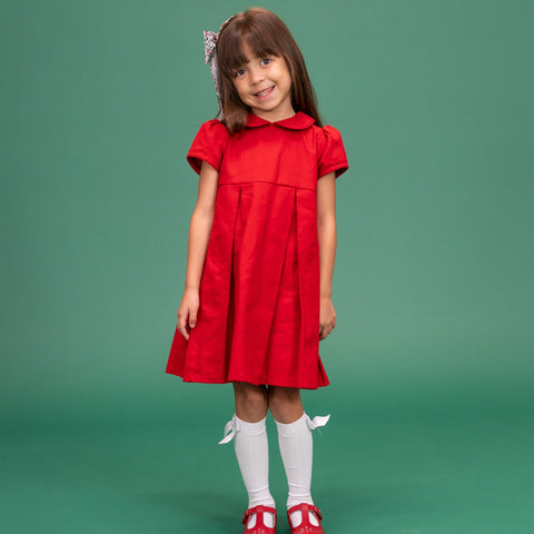 Scarlett Girl Dress - Ruby