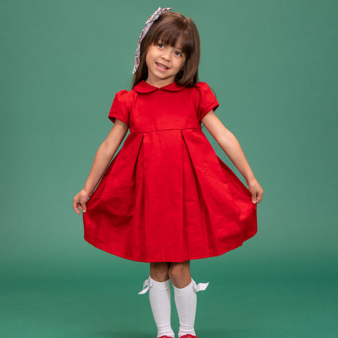 Scarlett Girl Dress - Ruby